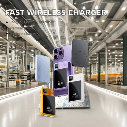 ✨ Power Bank Sans Fil SUPER MAGNET – Ultra Fast Charge 22.5W